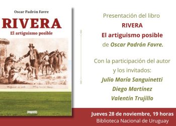 Se presenta libro de Oscar Padrón Favre sobre Rivera