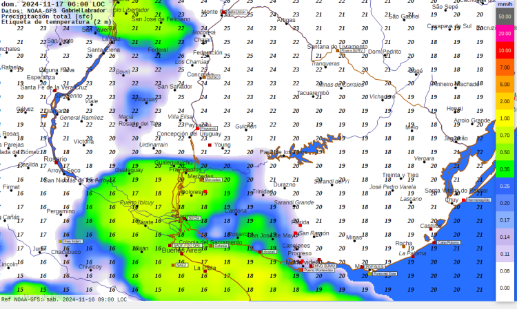 Domingo inicia con tormentas, lluvias y vientos fuertes