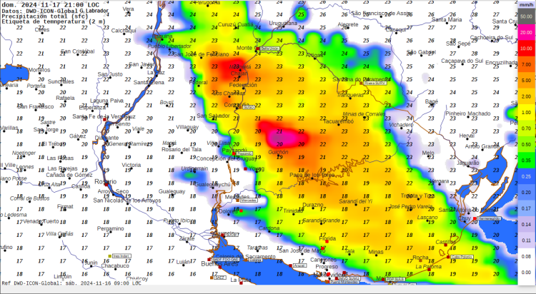 Domingo inicia con tormentas, lluvias y vientos fuertes