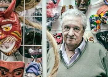 Colección de máscaras latinoamericanas de Claudio Rama