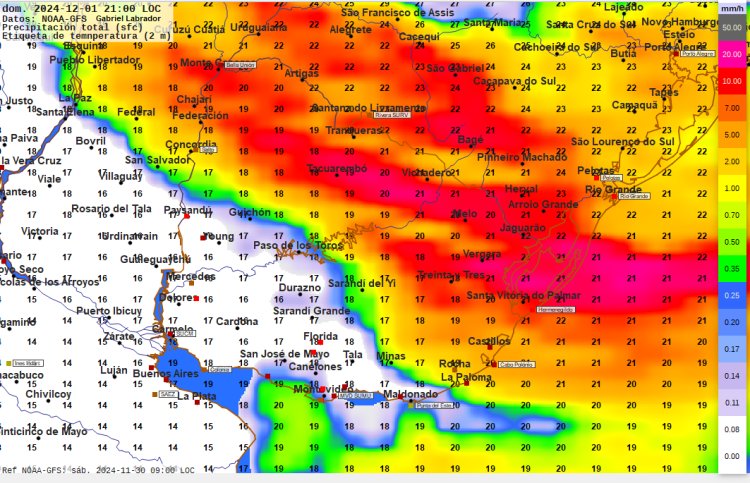 Vuelven las lluvias hacia el fin de semana