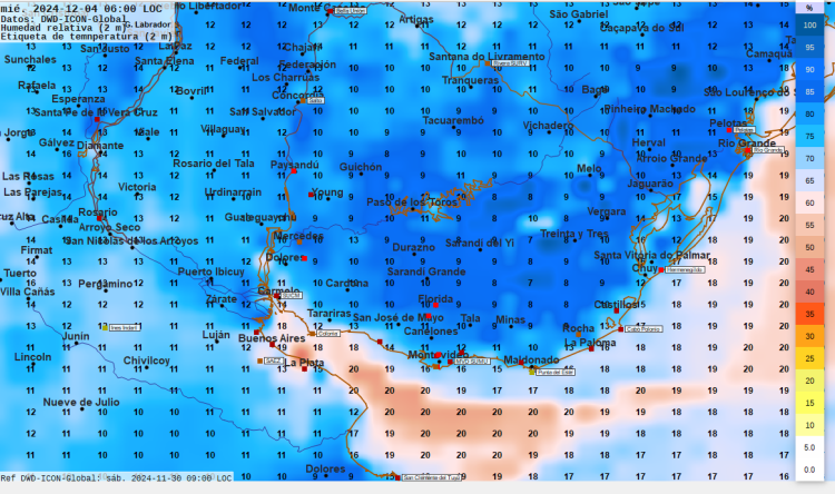 Vuelven las lluvias hacia el fin de semana