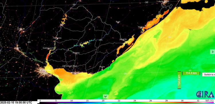 Calor sofocante culmina con tormentas y precipitaciones