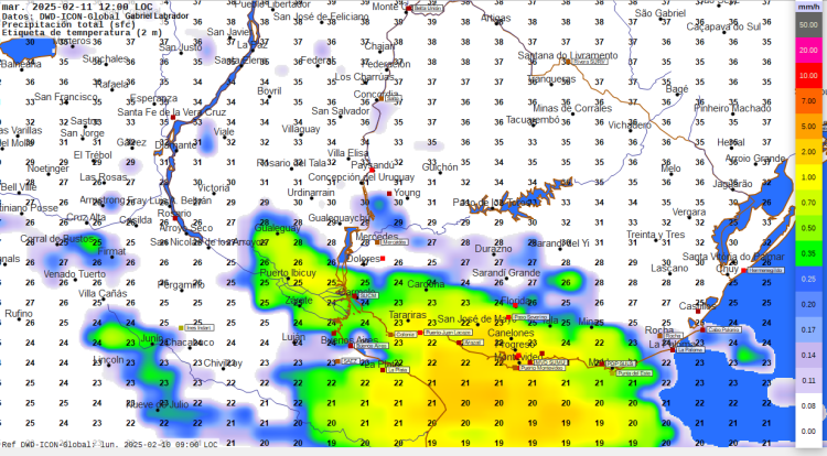Calor sofocante culmina con tormentas y precipitaciones