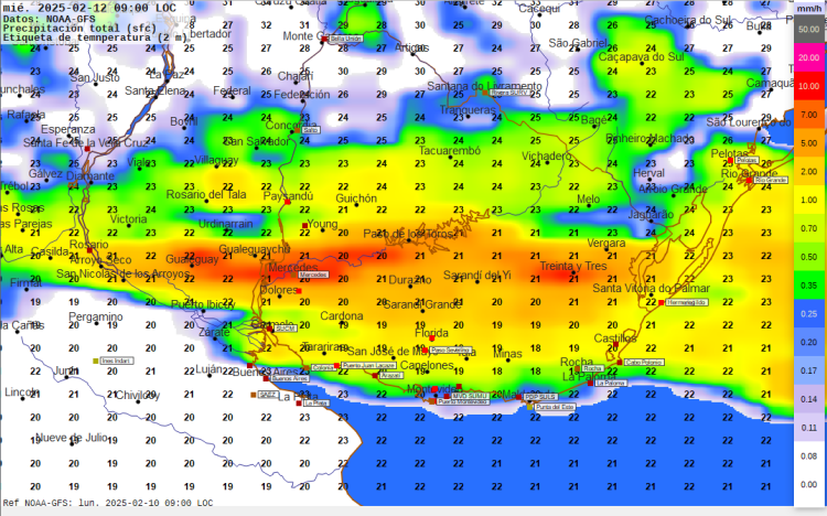 Calor sofocante culmina con tormentas y precipitaciones