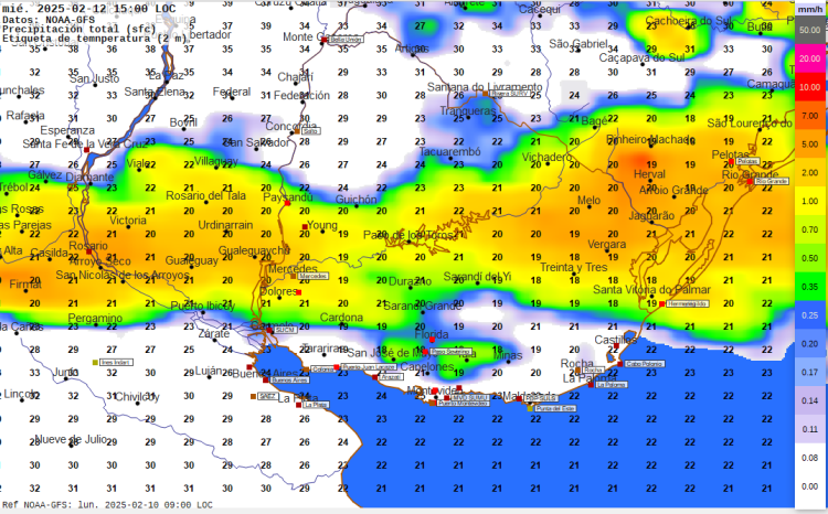 Calor sofocante culmina con tormentas y precipitaciones
