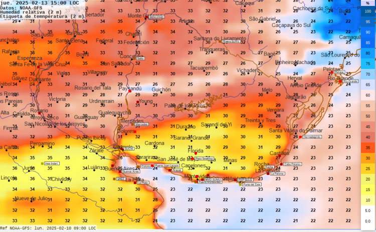 Calor sofocante culmina con tormentas y precipitaciones
