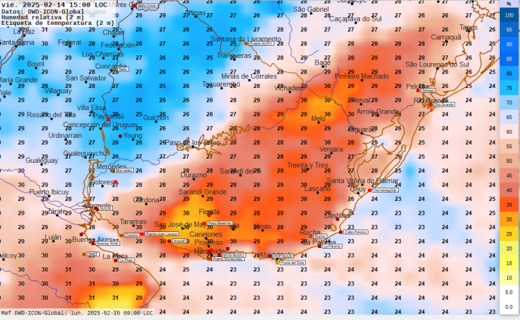 Calor sofocante culmina con tormentas y precipitaciones