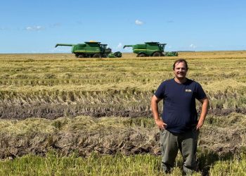 Apasionado por el arroz, pertenece a la cuarta generación familiar de productores en el país