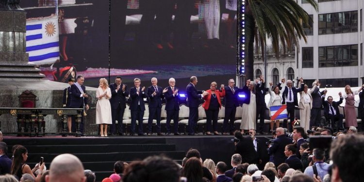 El presidente Orsi y los nuevos ministros desarrollaron nutridas agendas como puntapié inicial de los próximos cinco años