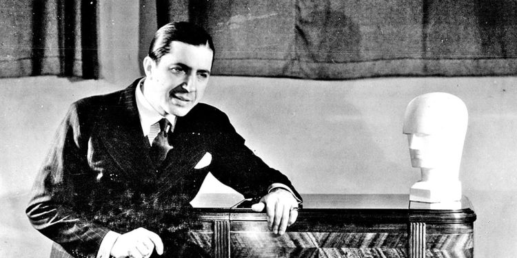 Disco promocional de Gardel anunciando gira por Latinoamérica