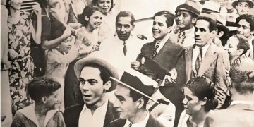 Gardel arriba a Caracas