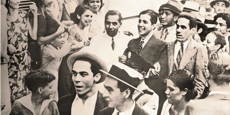Gardel arriba a Caracas