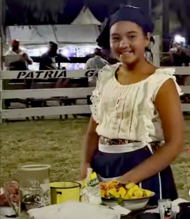 Los niños fueron protagonistas de la Patria Gaucha