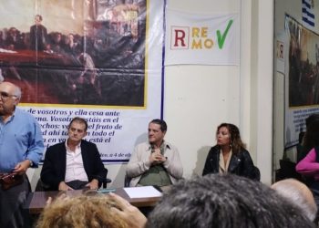 Manini Ríos en acto del candidato Roque García (CA): “El cambio se genera con ideas nuevas e innovadoras”