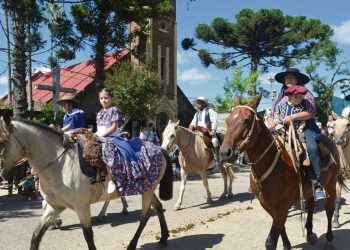 Los niños fueron protagonistas de la Patria Gaucha