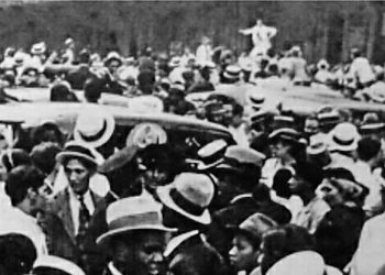 Gardel llega a Caracas