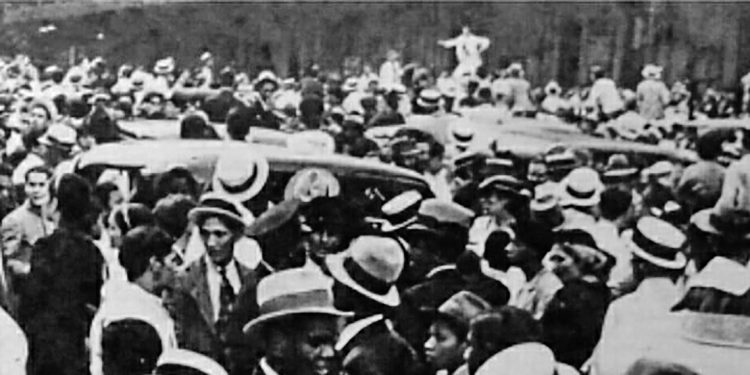 Gardel llega a Caracas