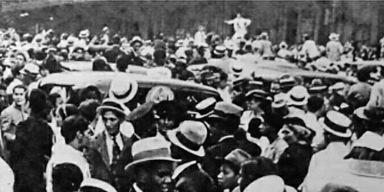 Gardel llega a Caracas