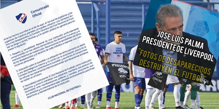 Con Nacional saquen los pañuelos al sol y con Liverpool libertad y honor