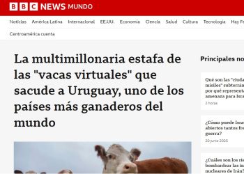 La BBC pone los ojos en el escándalo ganadero uruguayo