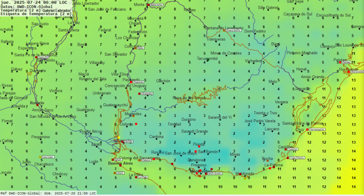 Aunque la semana comienza ligeramente cálida, vuelven los días fríos