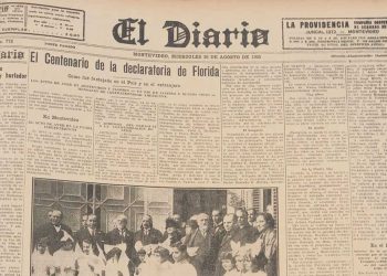 Los festejos de hace 100 años en el foco de El Diario