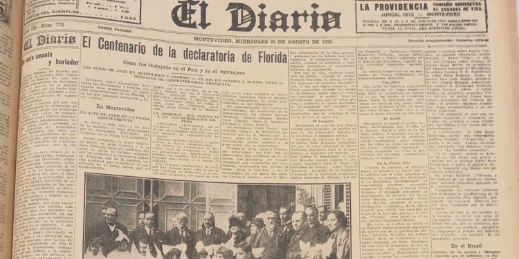Los festejos de hace 100 años en el foco de El Diario