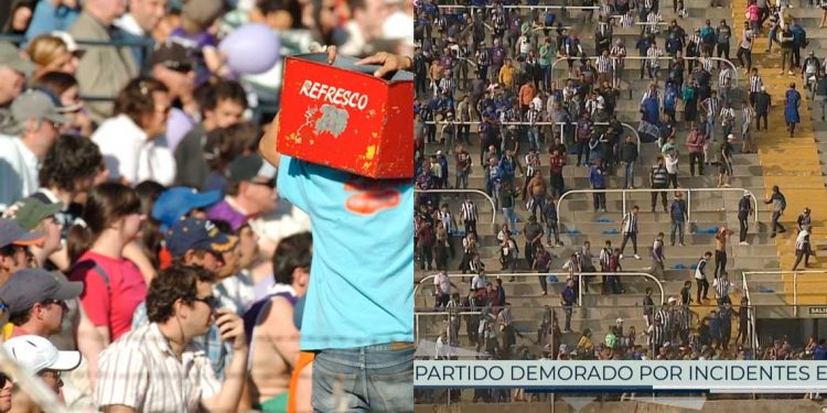 De paseo en familia a campo de batalla: la violencia en el fútbol uruguayo