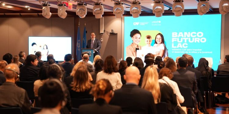 CAF y UNICEF lanzan “Banco Futuro LAC” para movilizar 5.000 millones de dólares en beneficio de 50 millones de niños y jóvenes