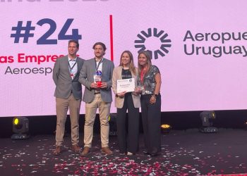 Aeropuertos Uruguay destaca entre las mejores empresas para trabajar de América Latina