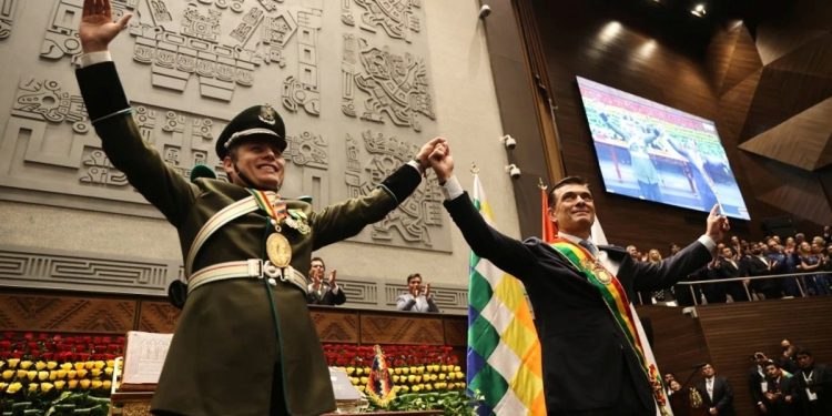 La rebelión del vicepresidente Lara hunde a Bolivia en la incertidumbre