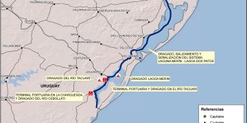 Hidrovía Uruguay-Brasil: retorna al tapete el controvertido tema de integración binacional