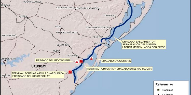 Hidrovía Uruguay-Brasil: retorna al tapete el controvertido tema de integración binacional