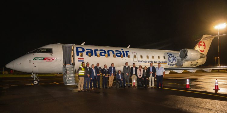 Primer vuelo de Paranair conecta Montevideo con Rivera: un hito para la integración del norte uruguayo