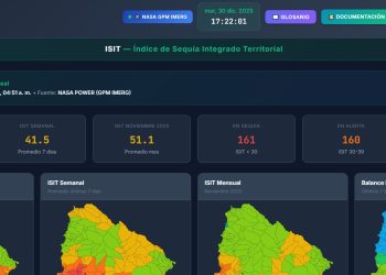 Sequía.uy: nueva aplicación para monitorear déficit hídrico en tiempo real