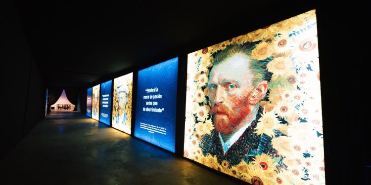 Van Gogh inmersivo: la experiencia internacional llegó a Montevideo