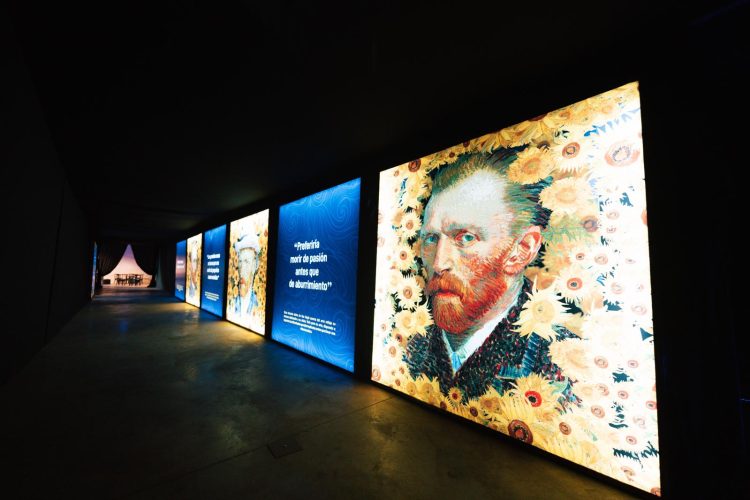 Van Gogh inmersivo: la experiencia internacional llegó a Montevideo