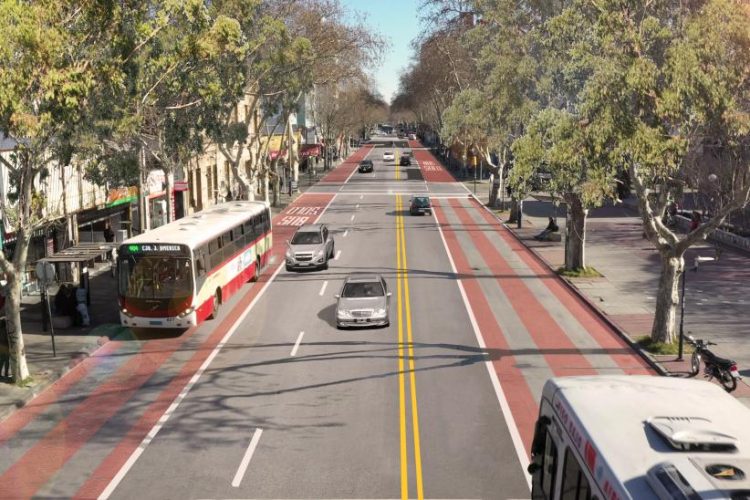 Montevideo intensifica el control del carril Solo Bus con multas desde este jueves Montevideo intensifica el control del carril Solo Bus con multas desde este jueves